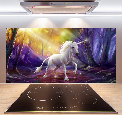 Kitchen splashback Unicorn