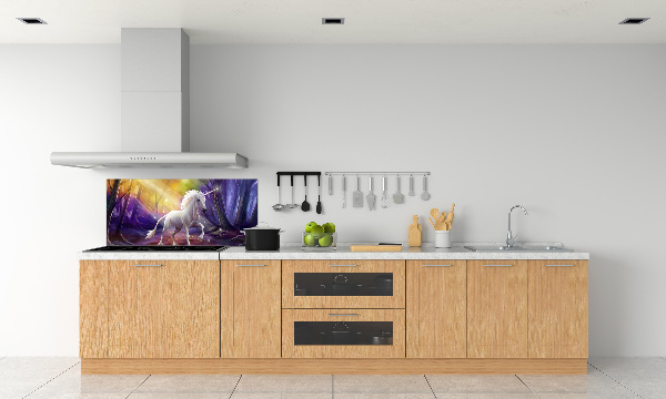 Kitchen splashback Unicorn