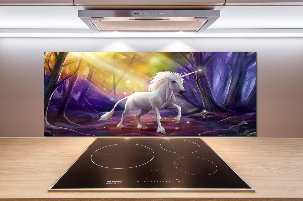 Kitchen splashback Unicorn