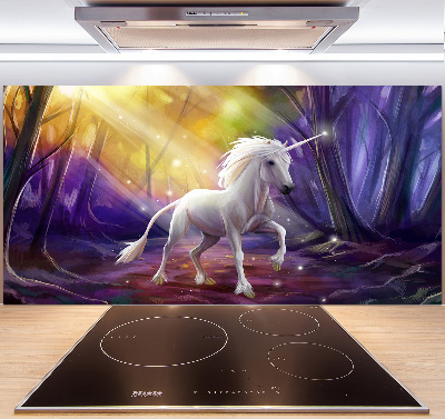 Kitchen splashback Unicorn