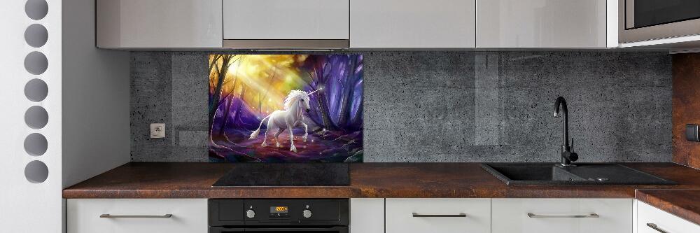 Kitchen splashback Unicorn