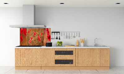 Cooker splashback Triptych Maki