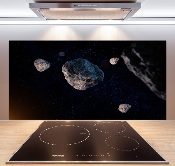 Cooker splashback Meteors