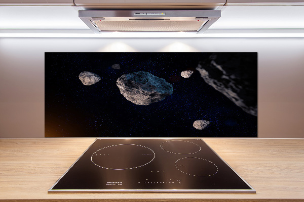 Cooker splashback Meteors