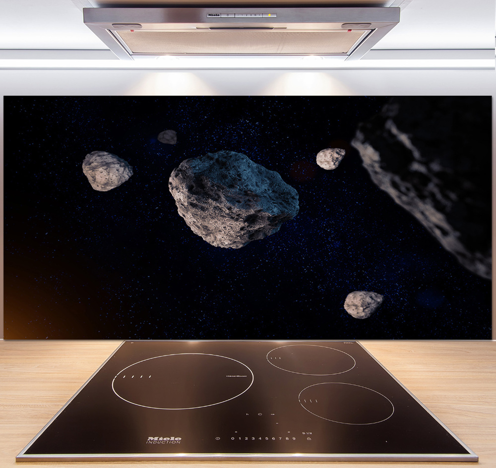 Cooker splashback Meteors