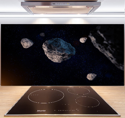 Cooker splashback Meteors