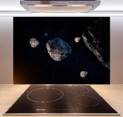 Cooker splashback Meteors