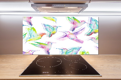 Kitchen splashback Hummingbird