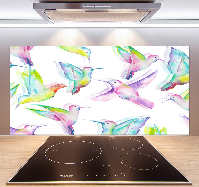 Kitchen splashback Hummingbird