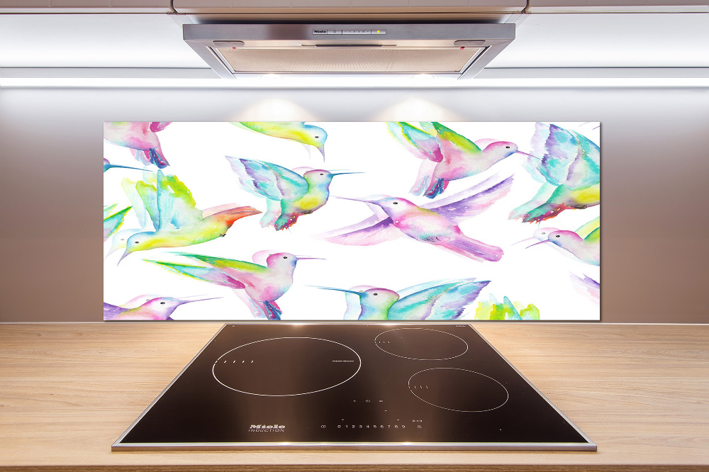 Kitchen splashback Hummingbird