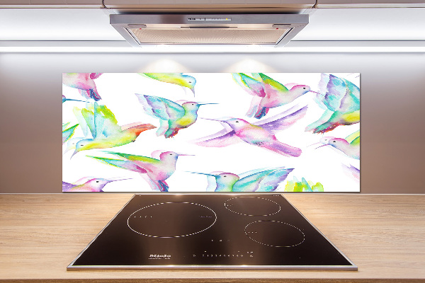 Kitchen splashback Hummingbird