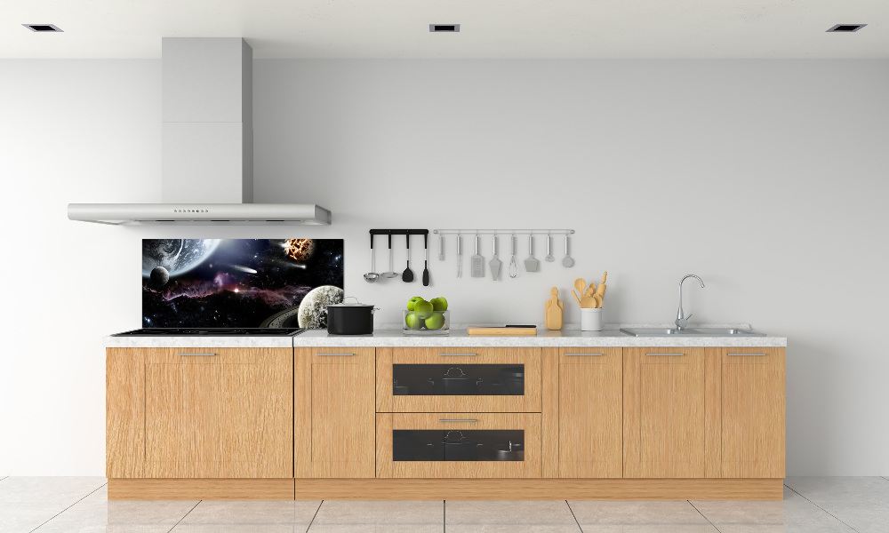 Cooker splashback Galaxy