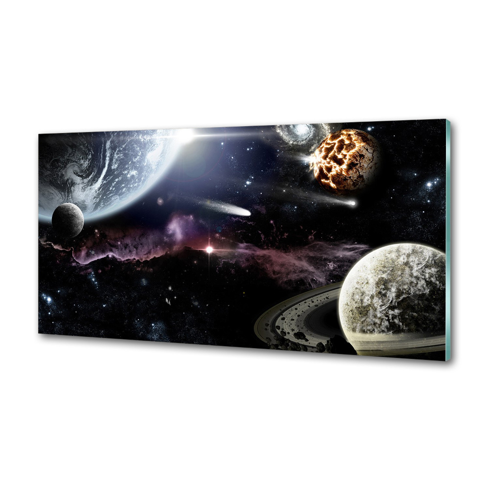 Cooker splashback Galaxy