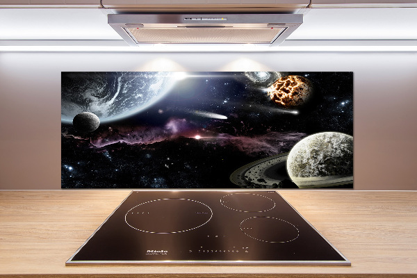 Cooker splashback Galaxy