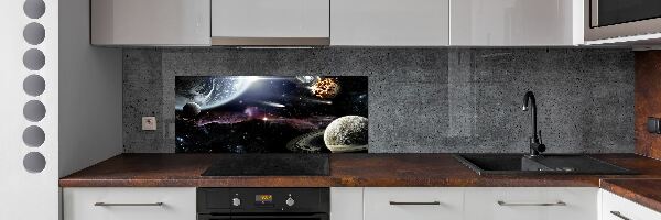 Cooker splashback Galaxy