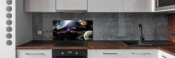 Cooker splashback Galaxy