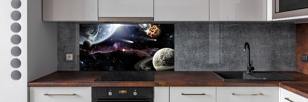 Cooker splashback Galaxy