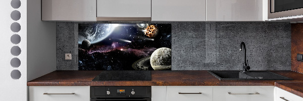 Cooker splashback Galaxy