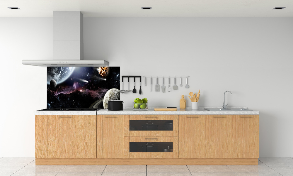 Cooker splashback Galaxy