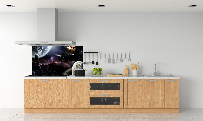 Cooker splashback Galaxy