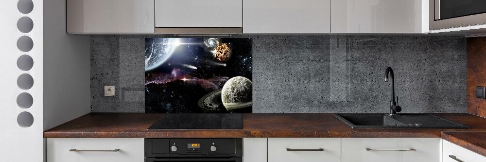 Cooker splashback Galaxy