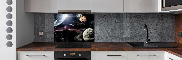 Cooker splashback Galaxy