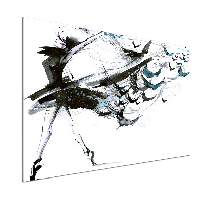 Cooker splashback Ballerina