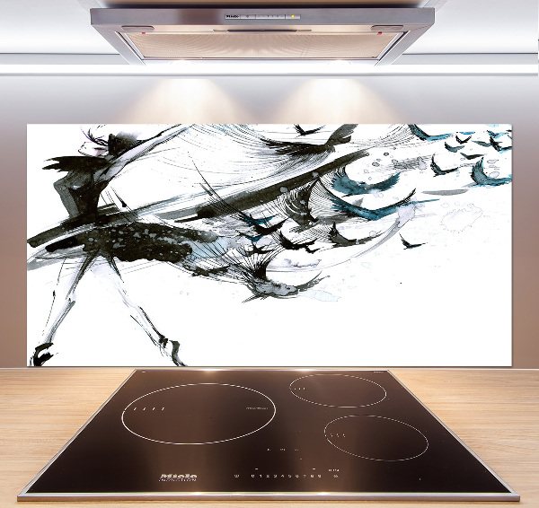 Cooker splashback Ballerina