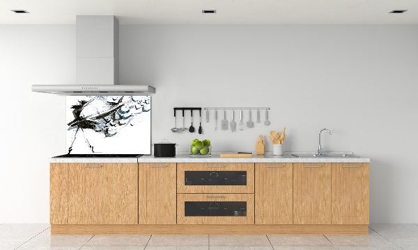 Cooker splashback Ballerina