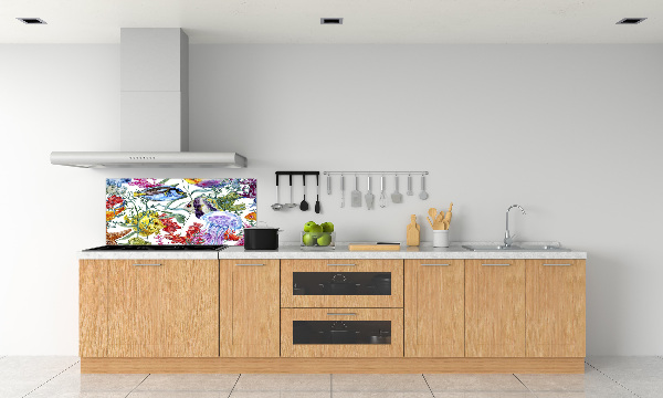 Kitchen splashback Coral reef