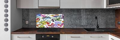 Kitchen splashback Coral reef