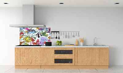 Kitchen splashback Coral reef