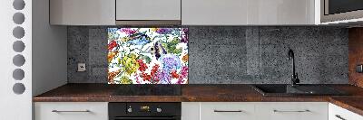 Kitchen splashback Coral reef