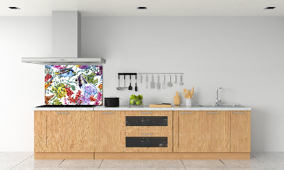 Kitchen splashback Coral reef