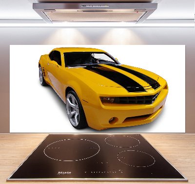 Cooker splashback Sports car