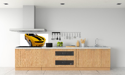 Cooker splashback Sports car