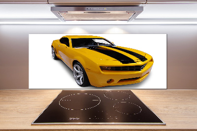 Cooker splashback Sports car