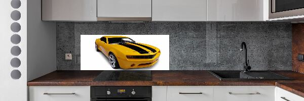 Cooker splashback Sports car