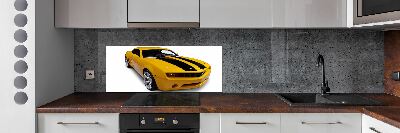 Cooker splashback Sports car