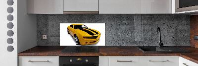 Cooker splashback Sports car