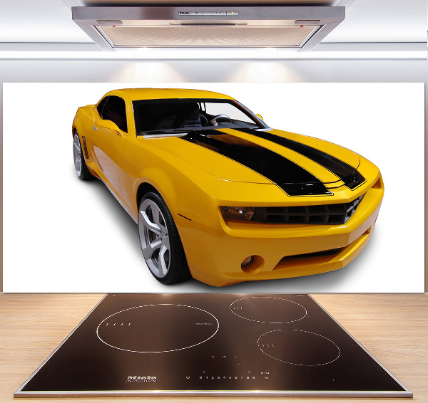 Cooker splashback Sports car