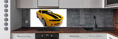 Cooker splashback Sports car