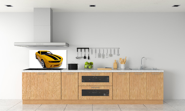 Cooker splashback Sports car