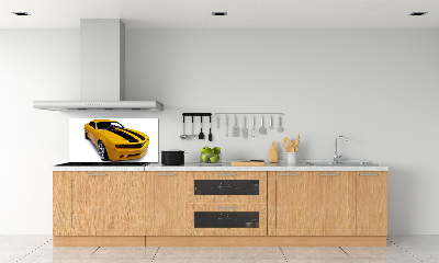 Cooker splashback Sports car