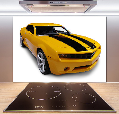 Cooker splashback Sports car