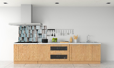 Cooker splashback Cube wall