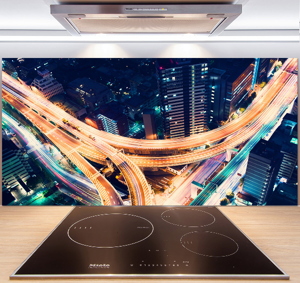 Kitchen splashback Highway in Tokyo