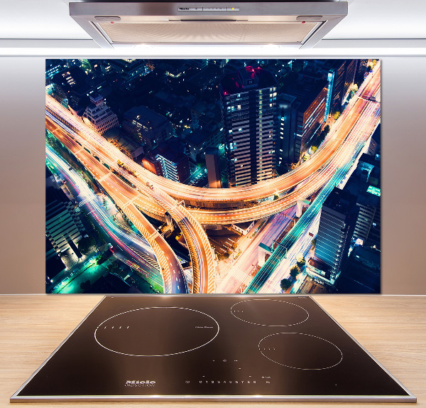 Kitchen splashback Highway in Tokyo