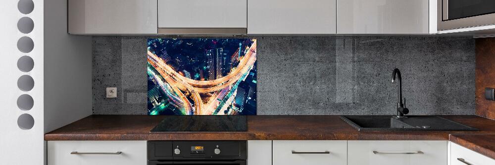 Kitchen splashback Highway in Tokyo