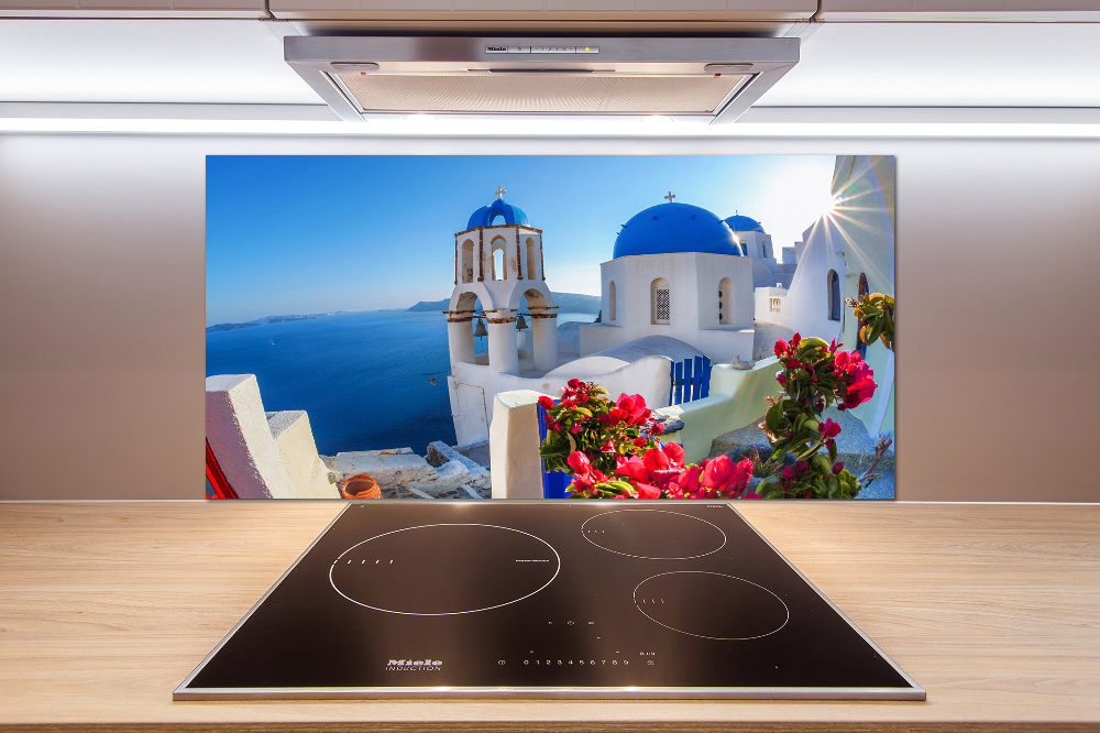 Kitchen splashback Santorini Greece